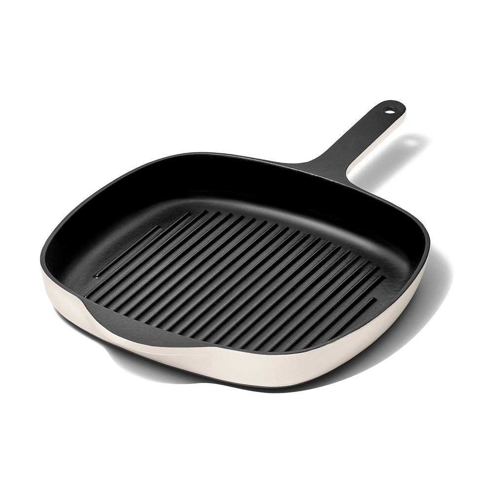 Caraway Cast Iron Grill Pan - 10.5in, Cream