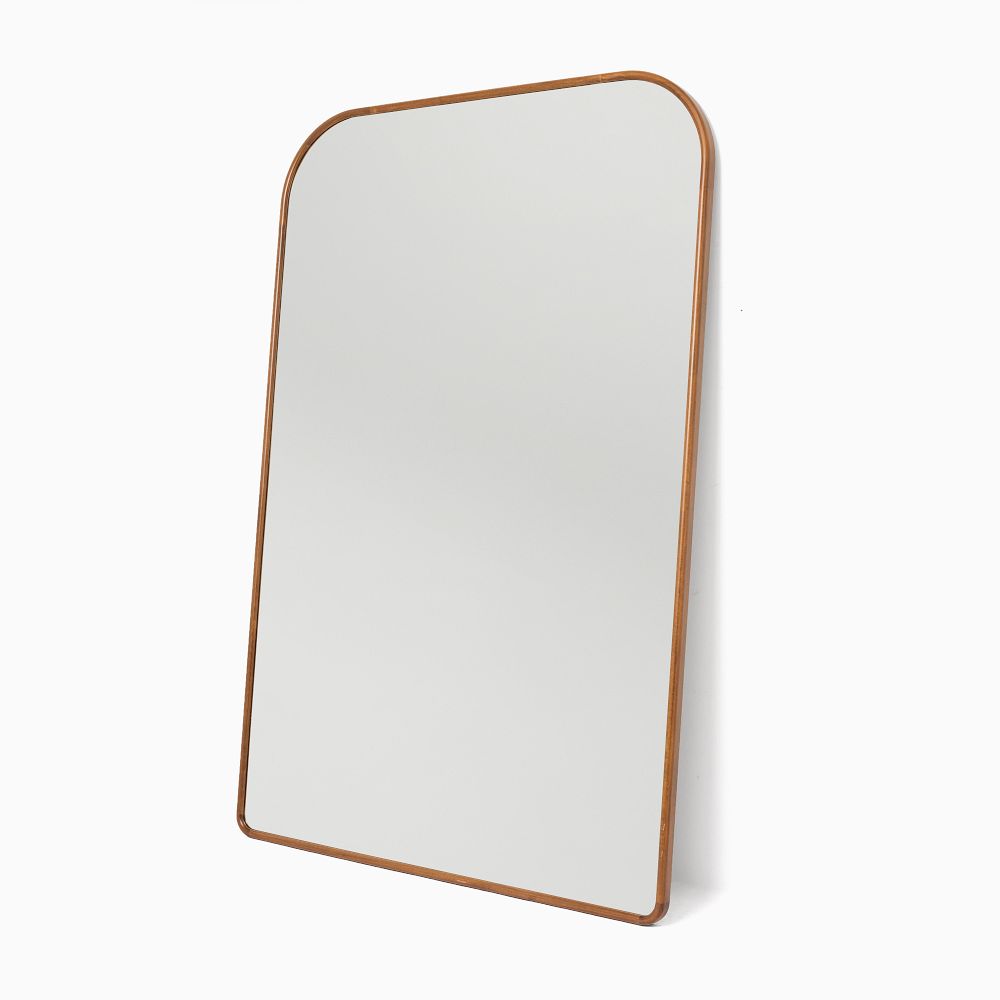Streamline Oversized Wide Arch Wood Floor Mirror