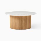 Ellington Marble Round Coffee Table (36&quot;)