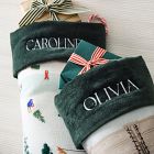 Embroidered Winter Scenes Stockings