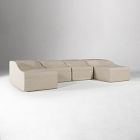 Coastal Outdoor 4-Piece U-Shaped Sectional Protective Cover