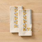 Soil to Studio Mehak Block-Printed Cotton Napkins (Set of 2)