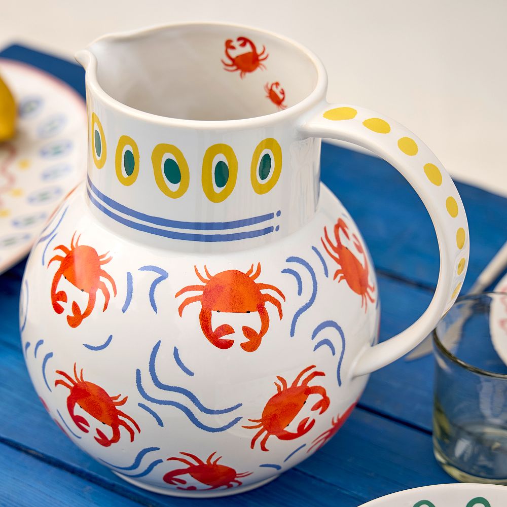 Summer Bliss Crab Pitcher