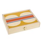 Wolfum Baltic Birch Travel Backgammon Set