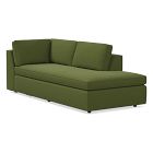 Open Box: Build Your Own Harris Sectional, Right-Arm Bumper Chaise - Performance Velvet Tarragon