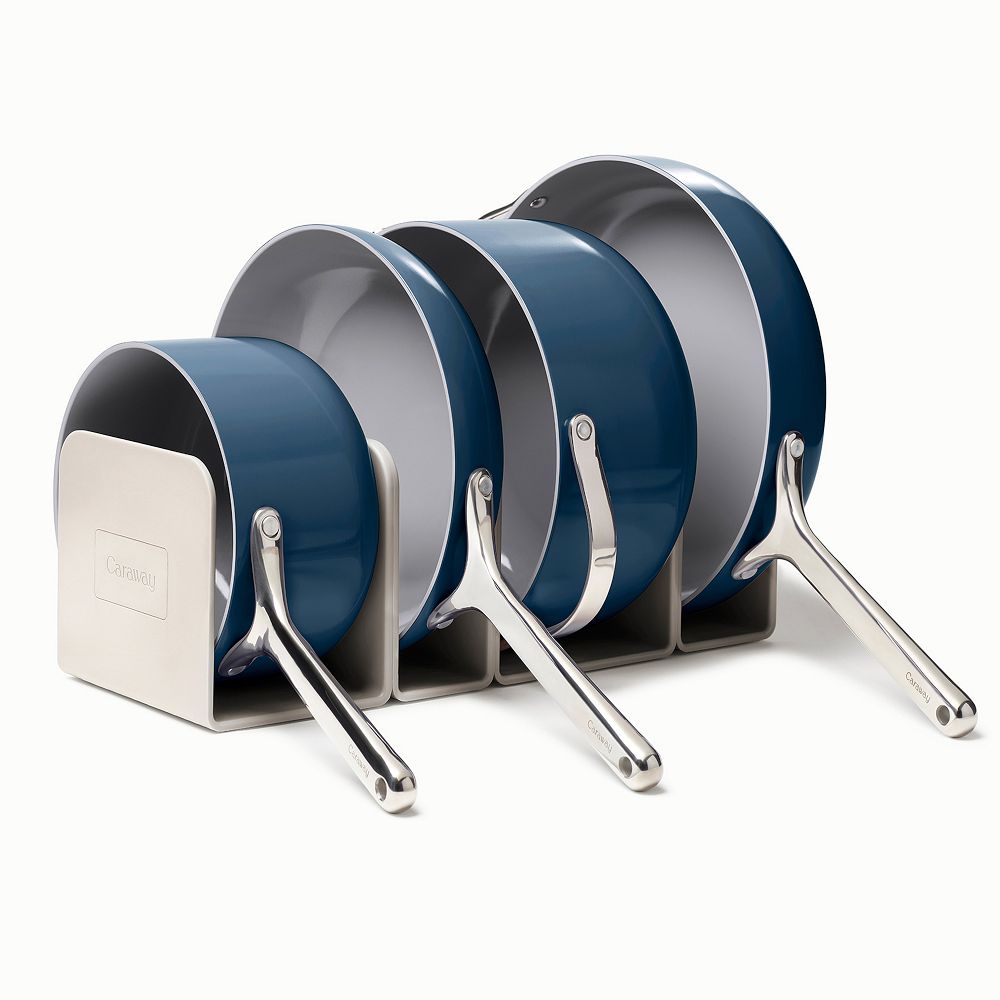 Caraway Nontoxic Ceramic Nonstick Cookware Set w/ Storage