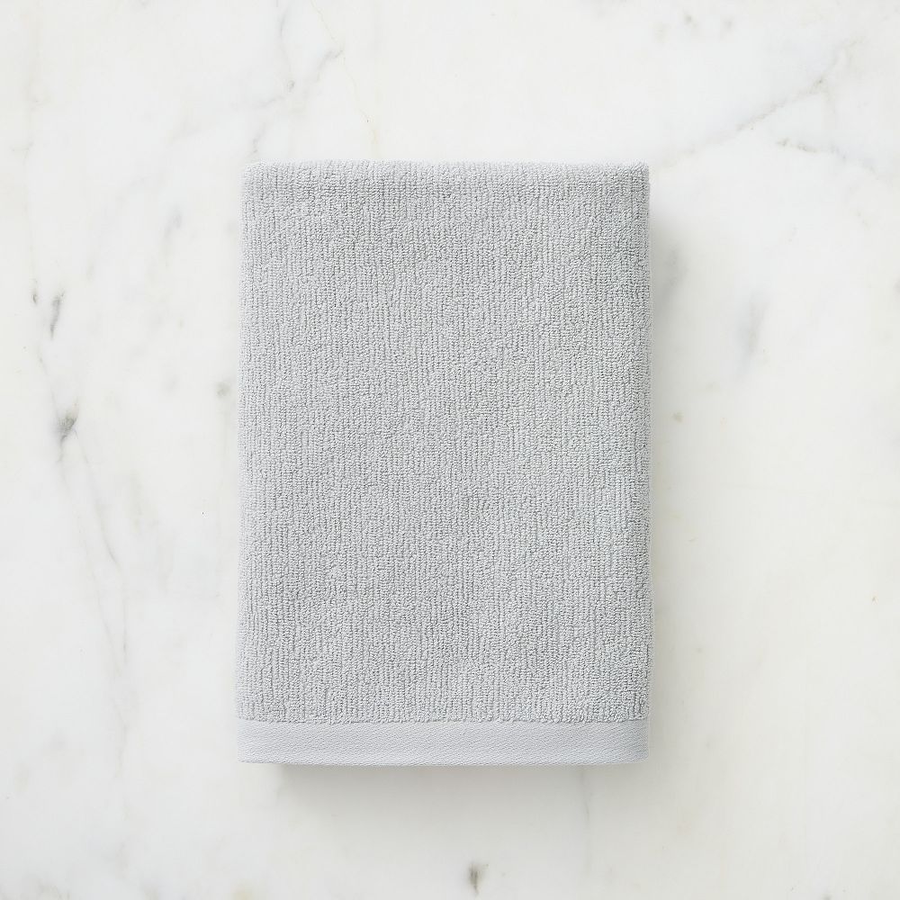 Everyday Textured Towel Sets - Frost Gray, Set of 4 - (2 Bath Towel, 2 Hand Towel)