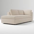 Open Box: Harris Left Arm Bumper Chaise - Performance Chenille Tweed Sand