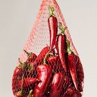 Glass Peppers Ornament