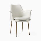 Finley Leather Dining Arm Chair