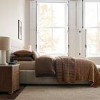 Abstract Line Shag Wool Rug