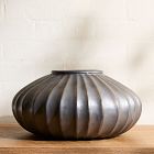 Metallic Ceramic Bud Vases