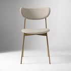 Silhouette Pedestal Marble Round Dining Table &amp; Chairs Set