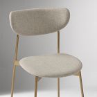 Silhouette Pedestal Marble Round Dining Table &amp; Chairs Set