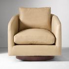 Imogene Leather Swivel Chair