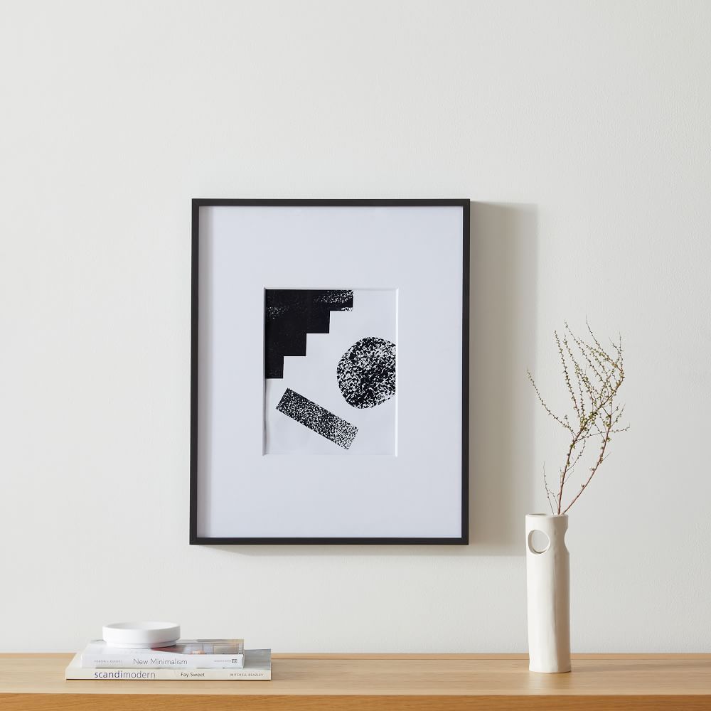 Multi-Mat Gallery Frames - 16x20 - Black Powder Coated, 16x20