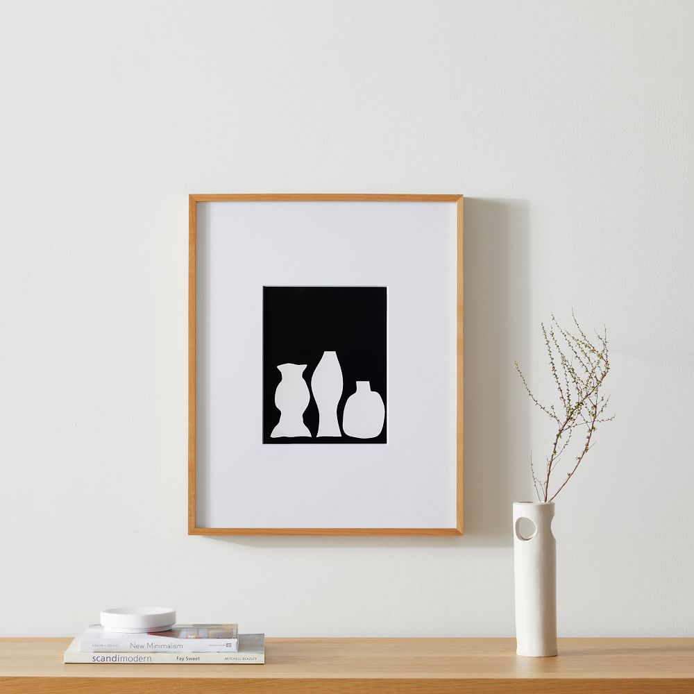 Multi-Mat Wood Gallery Frames - Color: Wheat Size: 16"x20"