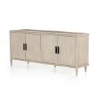 Mahogany Wood Buffet (75&quot;)