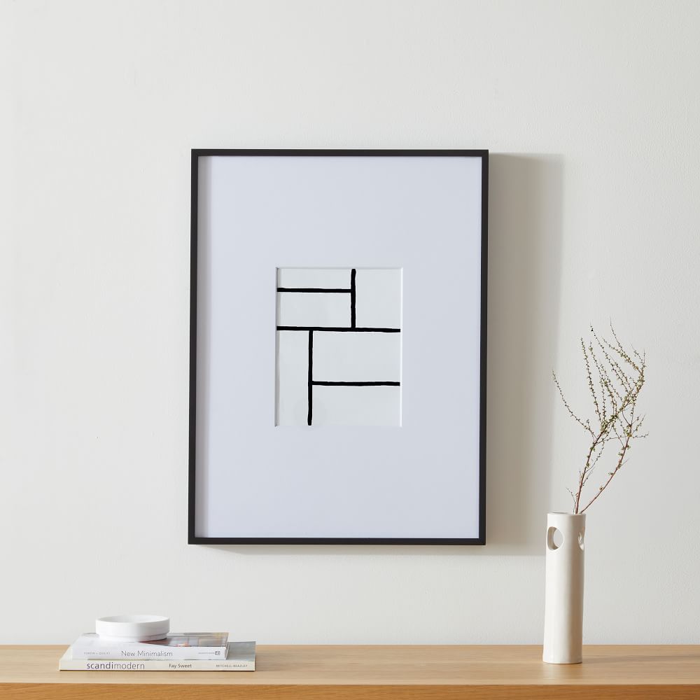 Black Multi-Mat Gallery Frames - 18x24