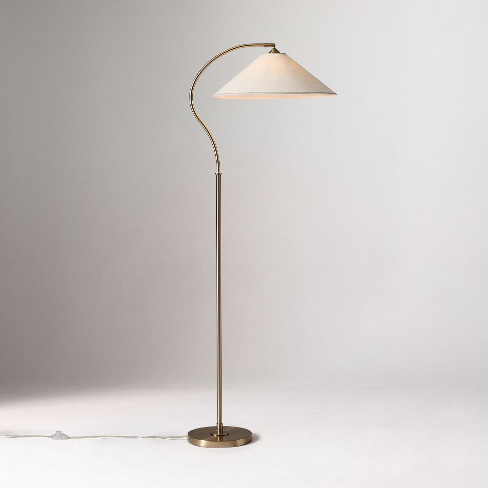 Lorelei Floor Lamp - Natural Linen Shade