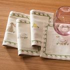 Daphne Embroidered Cocktail Napkin Sets