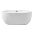 Madeline Freestanding Soaking Bathtub - 54&quot;