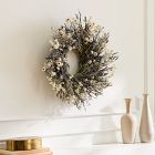 Dried Golden Lavender Wreath