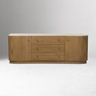 Elinea Marble Media Console (78")