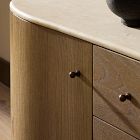 Elinea Marble Media Console (78")