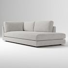 Open Box: Build Your Own Haven Sectional (Extra Deep), Right-Arm Bumper Chaise - Performance Coastal Linen Storm Gray
