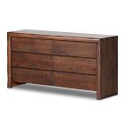 Brevoort Solid Wood Waterfall 6-Drawer Dresser (73")