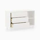 Pippa 3-Drawer Dresser w/ Cubbies (48")