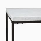 Streamline Square Side Table (20&quot;) - Marble