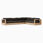 Telluride Outdoor 4-Piece L-Shaped Sectional Replacement Cushions