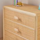 Kids Willow Rattan 3-Drawer Dresser (37")