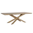 Nemy Solid Oak Dining Table (86.5")