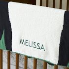 Penguin Shearling Baby Blanket