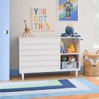 Pippa 3-Drawer Dresser w/ Cubbies (48")