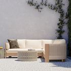 Porto Outdoor 3-Piece L-Shaped Sectional (100")
