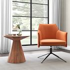 Conical Round Wood Side Table (24")