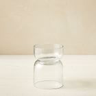 Foundations Clear Glass Candleholders