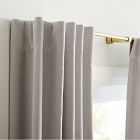 Swoop Blackout Curtain Rod - Antique Brass