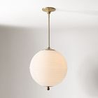 Pierce &amp; Ward Glass Pendant (16")