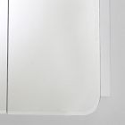 Frameless Seamless Double Wide Medicine Cabinet