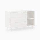 Pippa 3-Drawer Dresser w/ Cubbies (48")