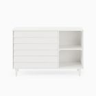 Pippa 3-Drawer Dresser w/ Cubbies (48")