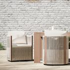 Porto Outdoor Swivel Dining Chair