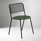 Alfie Stackable Outdoor Side Chairs (Set of 2)