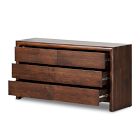 Brevoort Solid Wood Waterfall 6-Drawer Dresser (73")