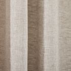 European Flax Linen Light-Filtering Curtain w/ Tie Top